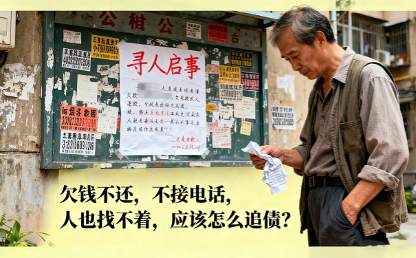 深圳追債公司:欠錢不還,不接電話,人也找不著應該怎么追債